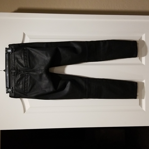 Mother Crop zip Muse coated jeans - Picture 6 of 7